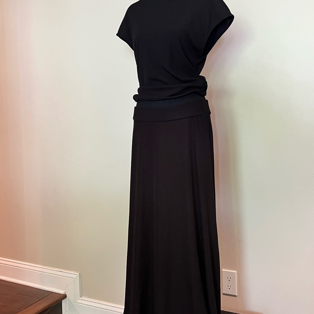 Women’s Two Piece Skirt Set Black - Picture 13 of 16